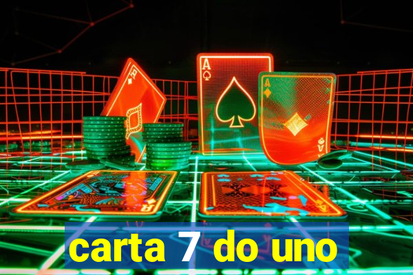 carta 7 do uno