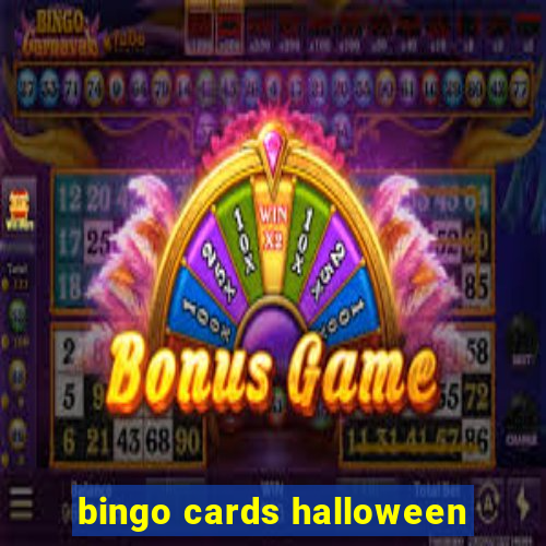 bingo cards halloween