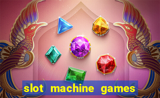 slot machine games online real money