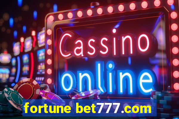 fortune bet777.com