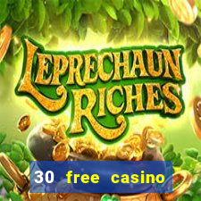 30 free casino bonus no deposit