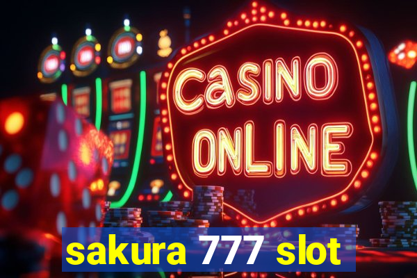 sakura 777 slot