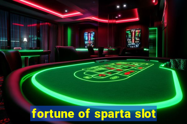 fortune of sparta slot