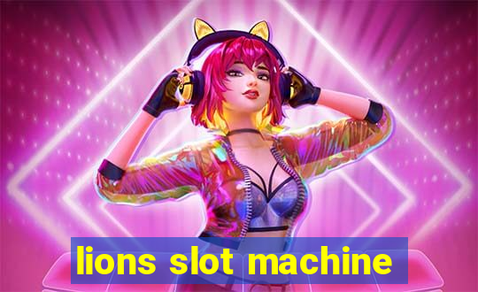 lions slot machine