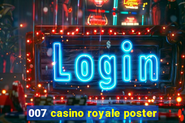 007 casino royale poster