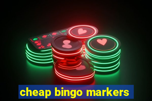 cheap bingo markers