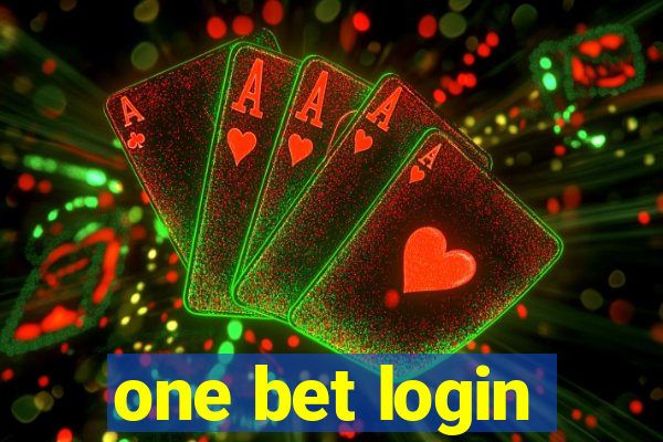 one bet login