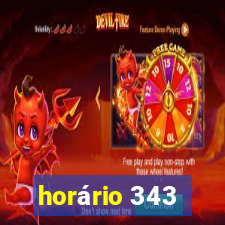 horário 343