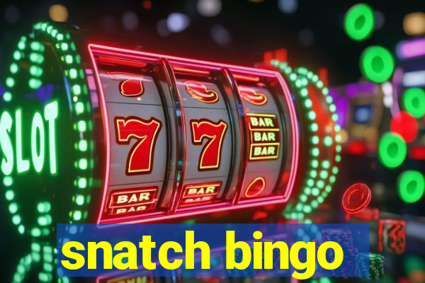 snatch bingo