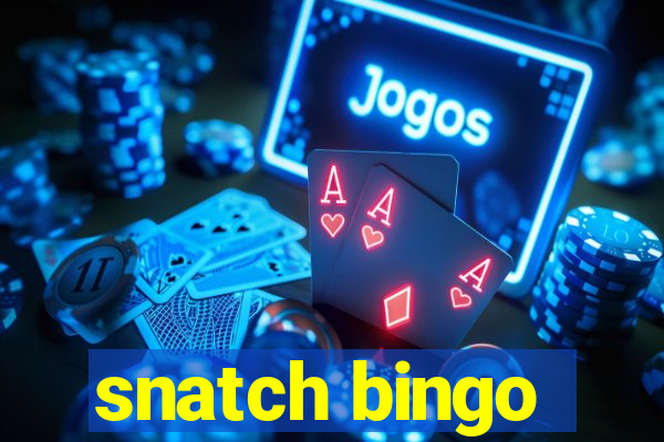 snatch bingo