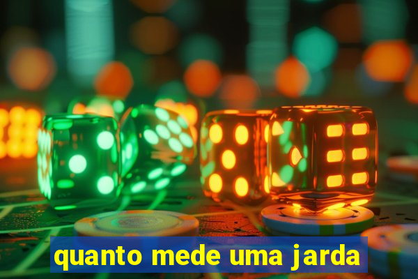 quanto mede uma jarda