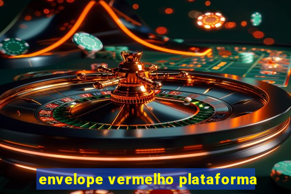 envelope vermelho plataforma