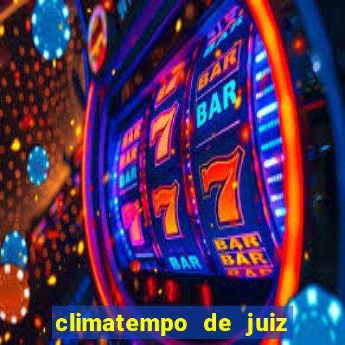 climatempo de juiz de fora