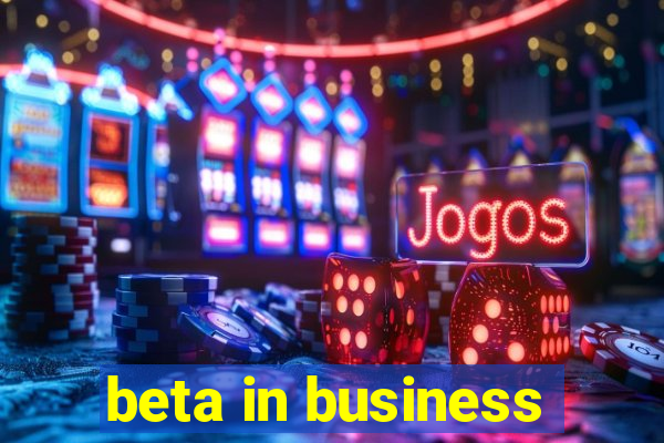 beta in business