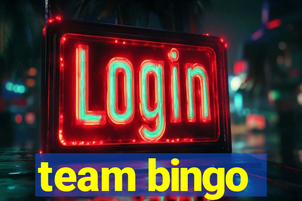 team bingo