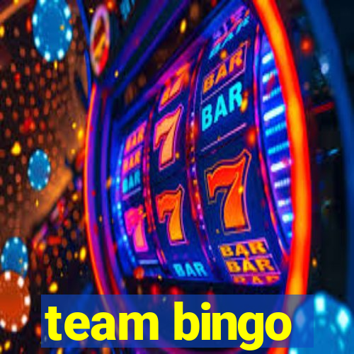 team bingo