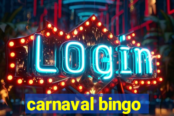 carnaval bingo