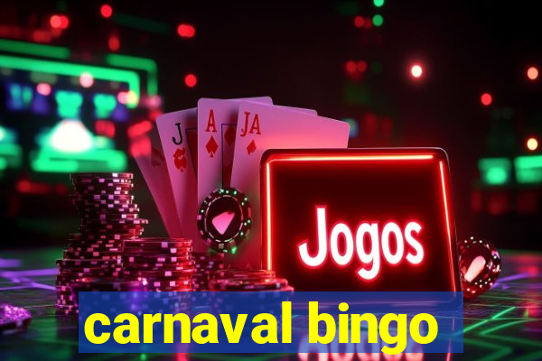 carnaval bingo