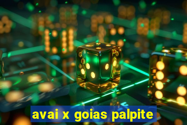 avai x goias palpite