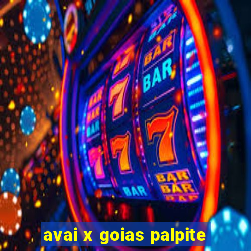 avai x goias palpite