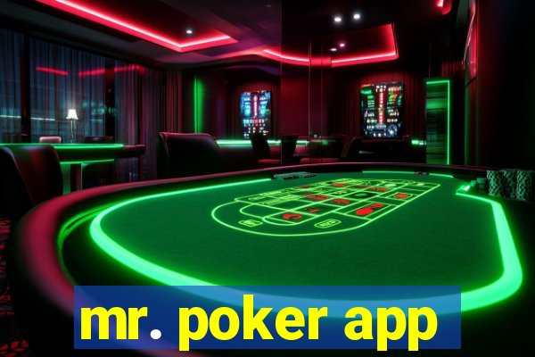 mr. poker app