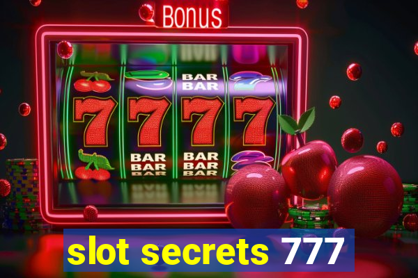 slot secrets 777