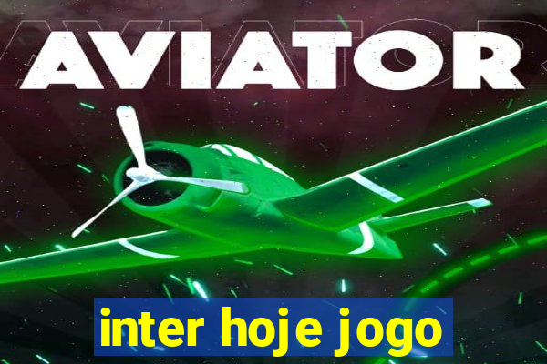 inter hoje jogo