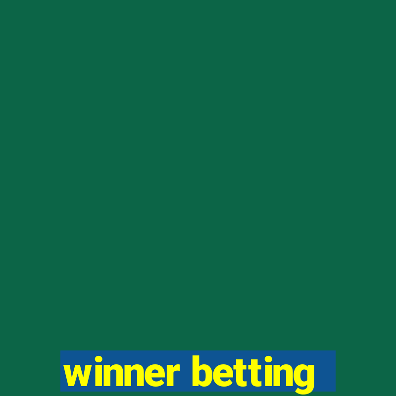 winner betting