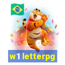 w1 letterpg