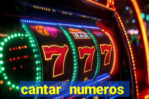 cantar numeros bingo online