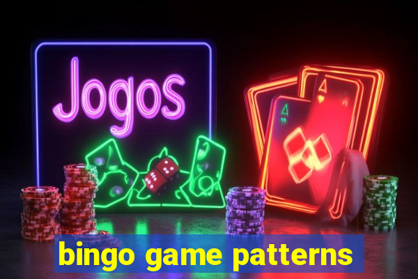 bingo game patterns