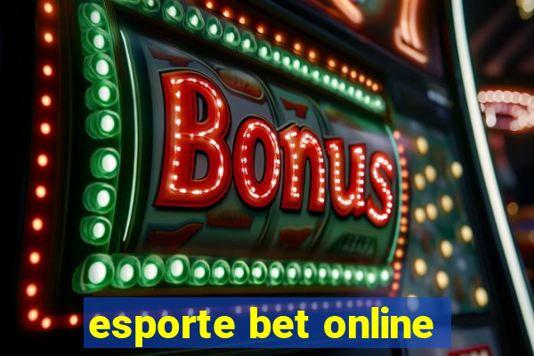 esporte bet online