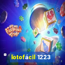 lotofácil 1223