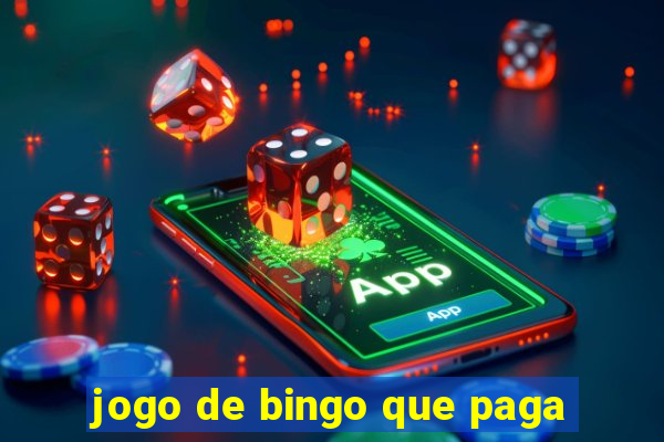 jogo de bingo que paga