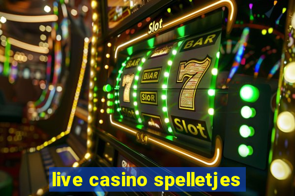 live casino spelletjes