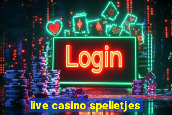 live casino spelletjes