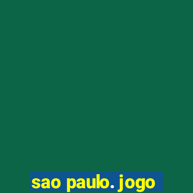 sao paulo. jogo