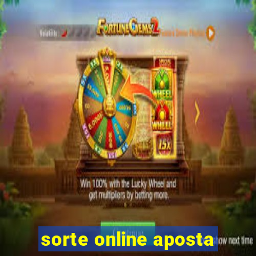 sorte online aposta