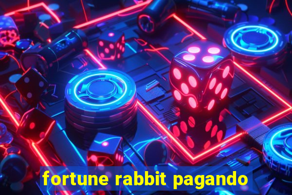 fortune rabbit pagando