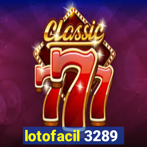 lotofacil 3289