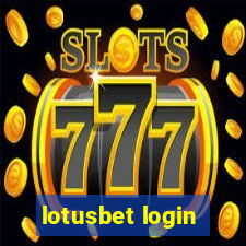 lotusbet login