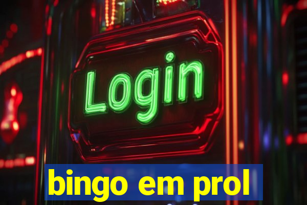 bingo em prol