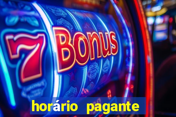 horário pagante fortune tiger