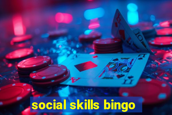 social skills bingo