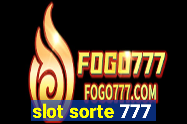 slot sorte 777