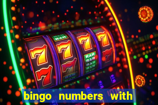 bingo numbers with highest probability