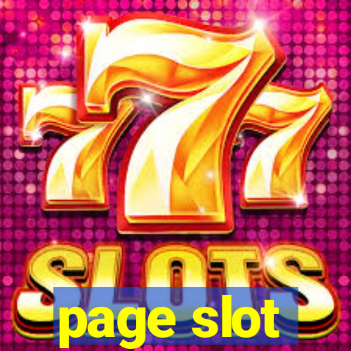 page slot