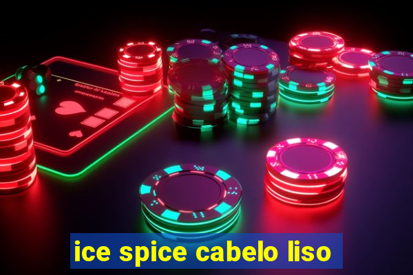 ice spice cabelo liso