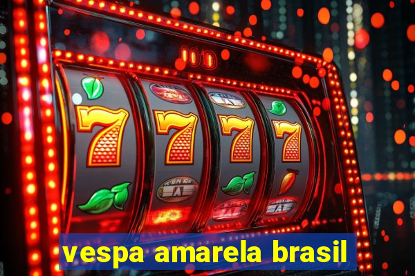 vespa amarela brasil