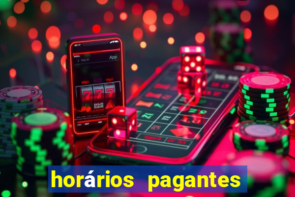 horários pagantes fortune tiger madrugada